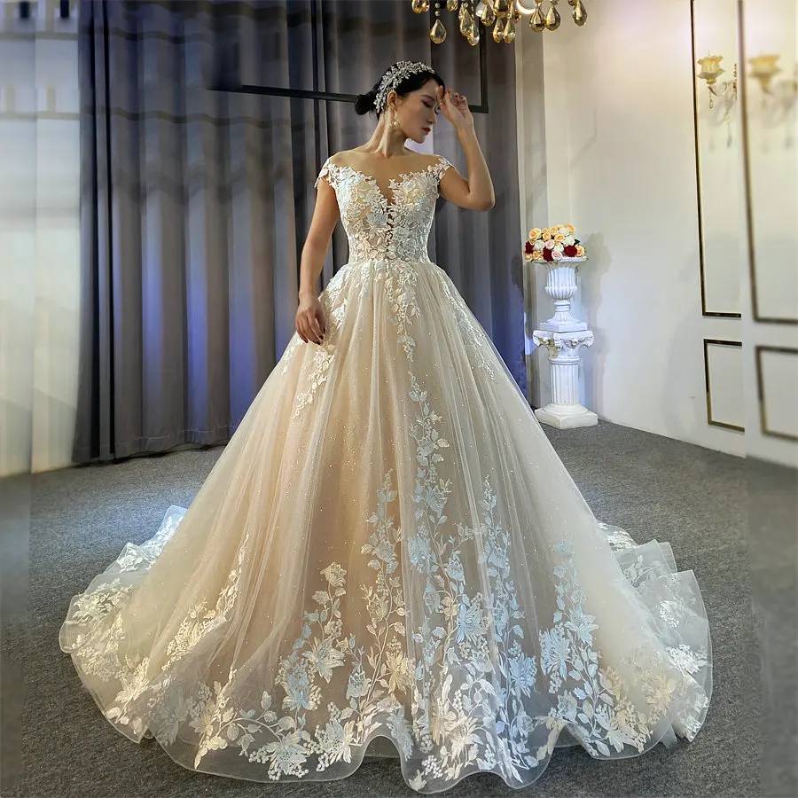 Beach Wedding Gown – Small A-Line Bridal Dress for Romantic Celebratio – Elsi John