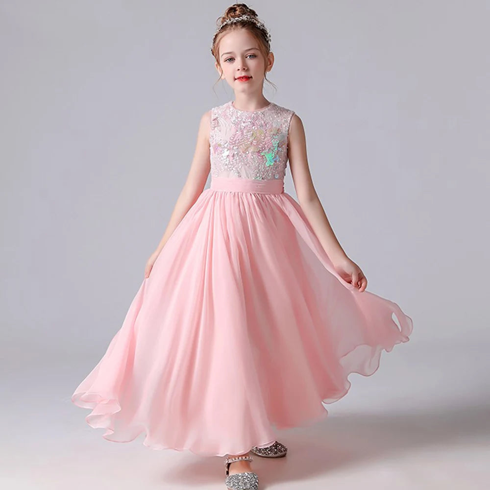 floral jr bridesmaid dresses Convertible Teal Jersey Cheap Flower Girl Dresses, Junior Bridesmaid D –  Dairy Bridal main image 0