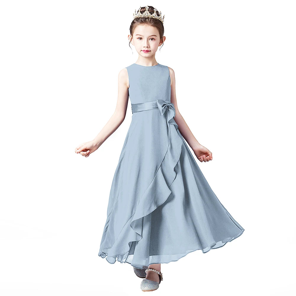 Junior Bridesmaid For Teens Ankle-Length Flower Girl Dresses For Weddi Elsi John Junior Bridesmaid For Teens Ankle-Length Flower Girl Dresses For Weddi Elsi John