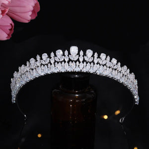 Vintage Crystal Diadem Pageant Party Crown