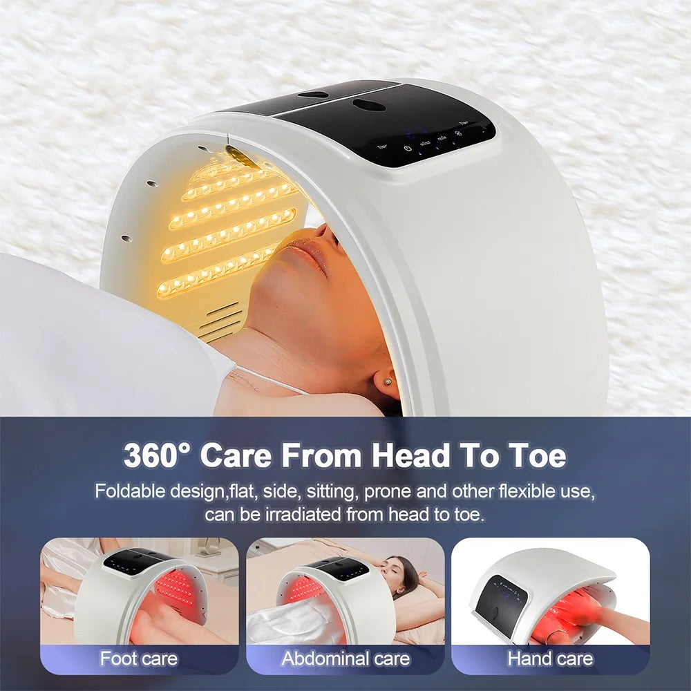 7 Color LED Photon Machine with Nano Spray Face and Body Mask