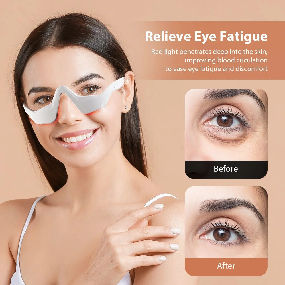Electric 3D Eye Massager for Dark Circles Fine Lines and Eye Relaxation
