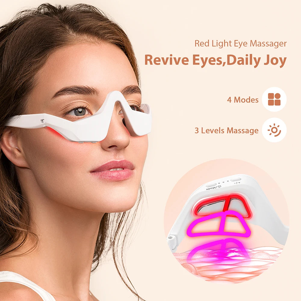 Electric 3D Eye Massager for Dark Circles Fine Lines and Eye Relaxation