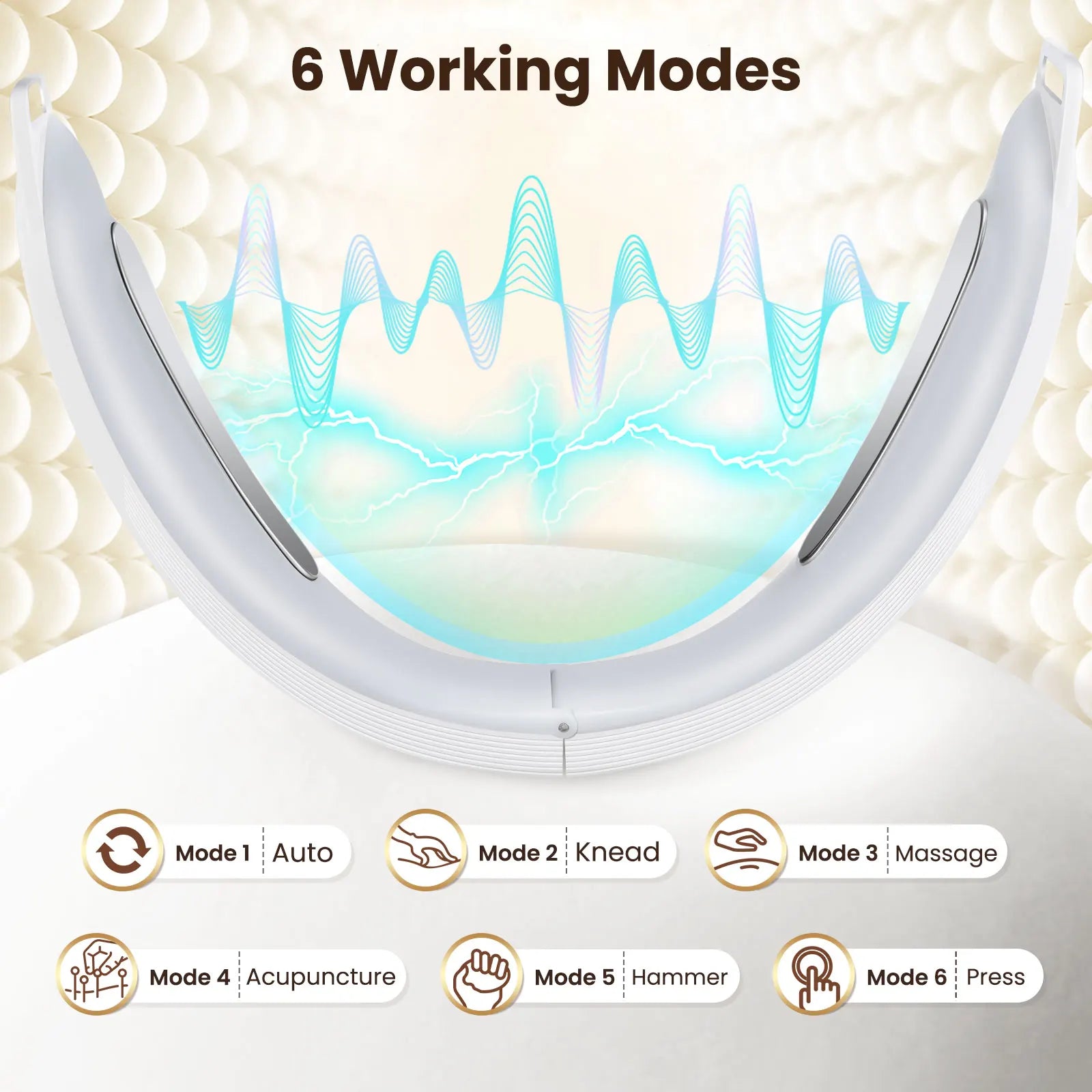 Electric V Face Lifting Beauty Device with EMS Microcurrent Facial Massager