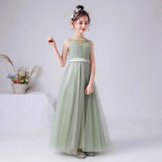 Princess Formal Pageant Gowns Tulle Flower Girl Dress