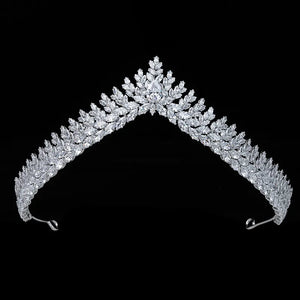 Gorgeous Shiny Bridal Crown Tiaras