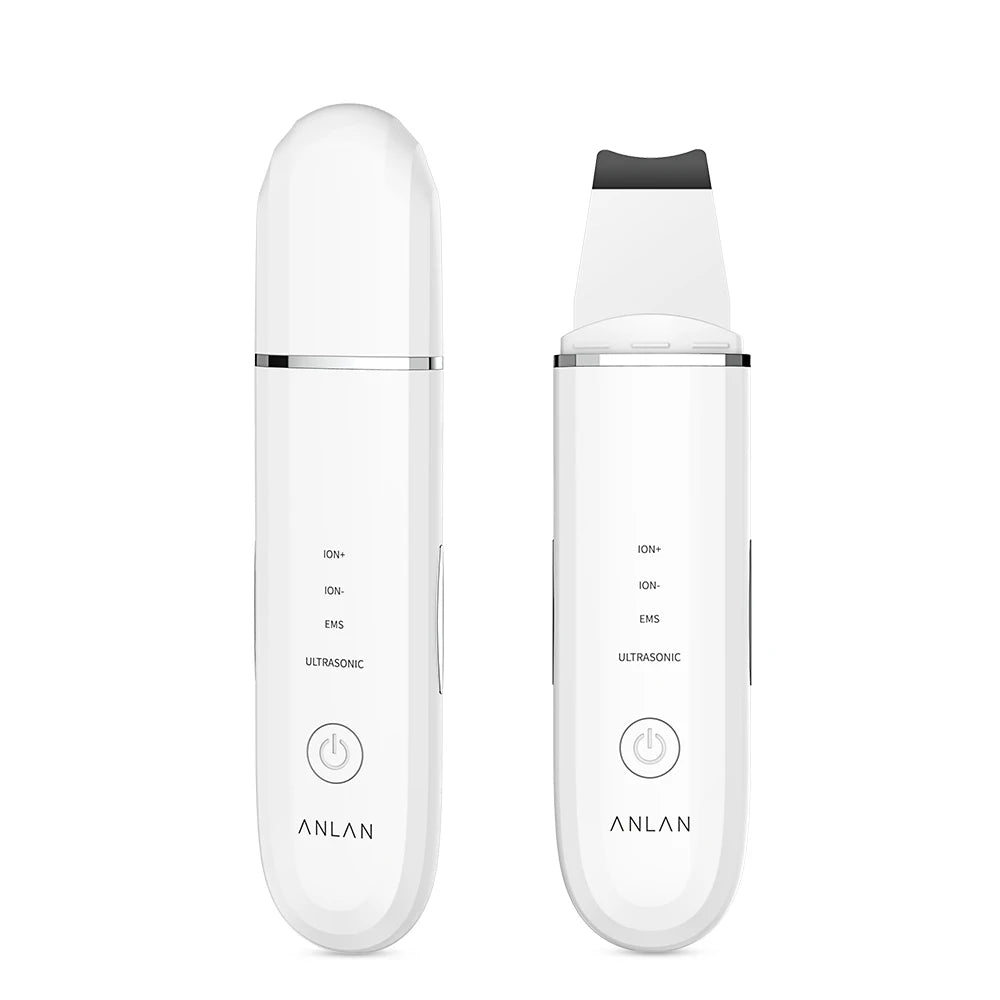 Ultrasonic Skin Scrubber Facial Cleaner – Deep Cleansing & Lifting Device