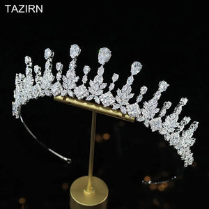 New Cubic Zirconia Tiaras Bridal Crown