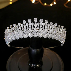 New-bride-tiara crystal headdress