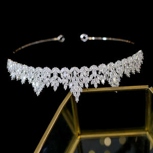 Headdress wedding jewellery bride crystal crown