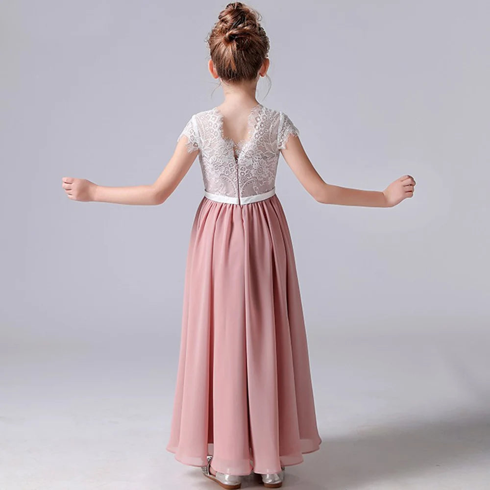 country junior bridesmaid dresses Gorgeous Halter Chiffon Junior Bridesmaid Dress
