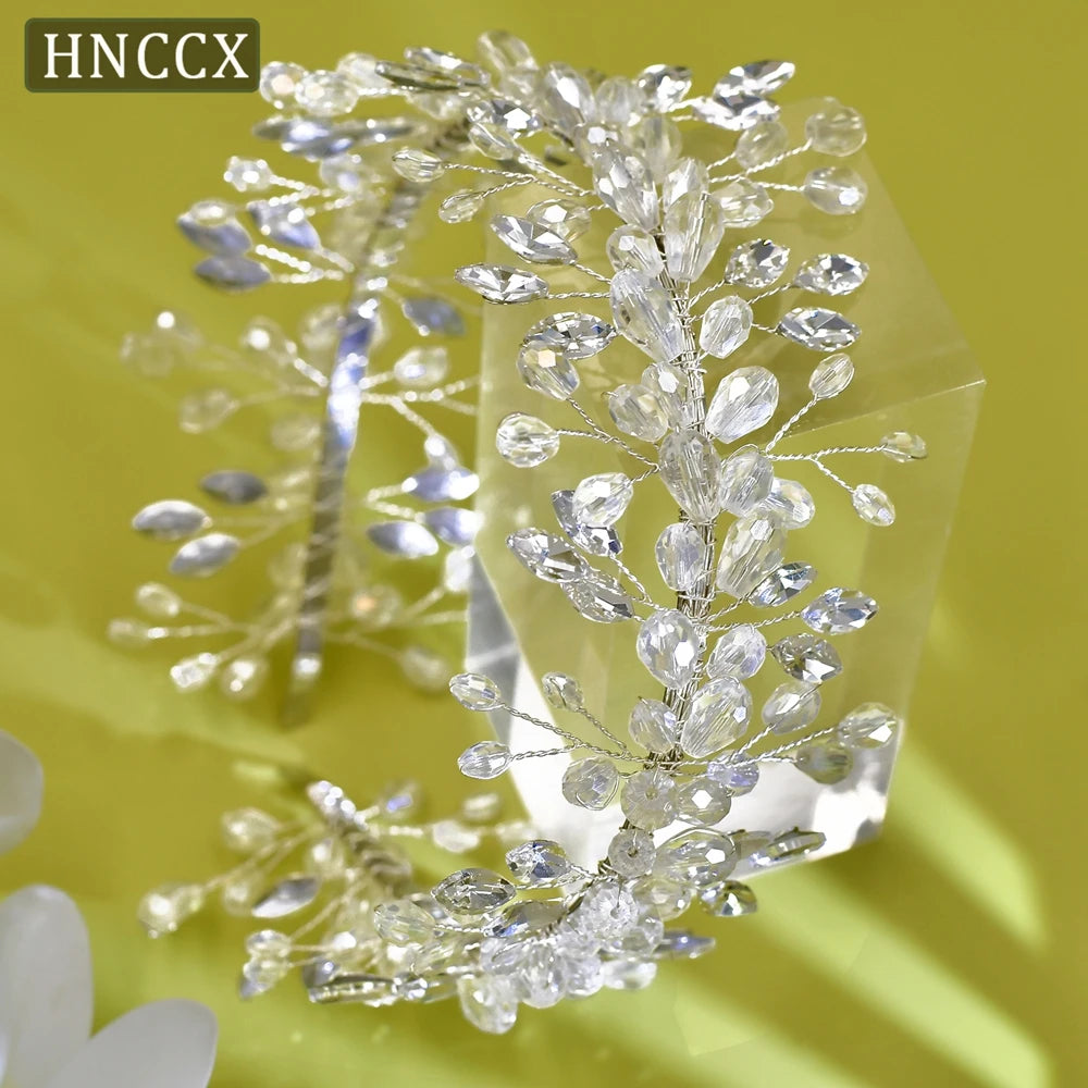 Silver Alloy Leaf Hair Accessory for Brides & Girls – Elegant Wedding Headpiece