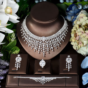 Elegant Nigerian Bridal Necklace Set
