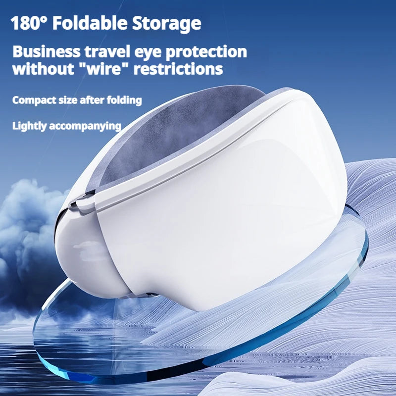 Germany Smart Heated Eye Massager with Multi Frequency Massage and Music