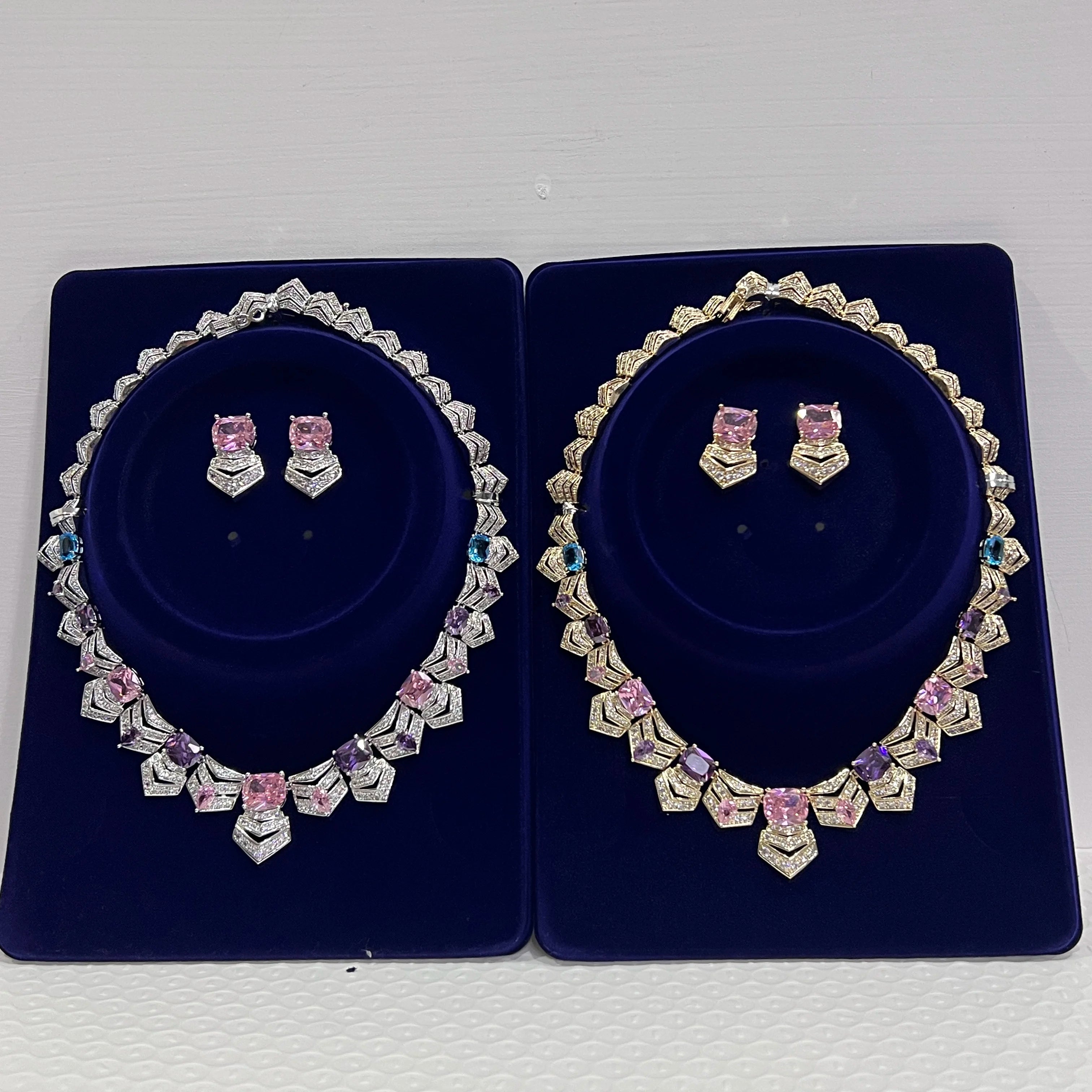 Luxury Pearl Wedding Jewelry Set – Elegant Round Necklace for Brides & Bridesmaids