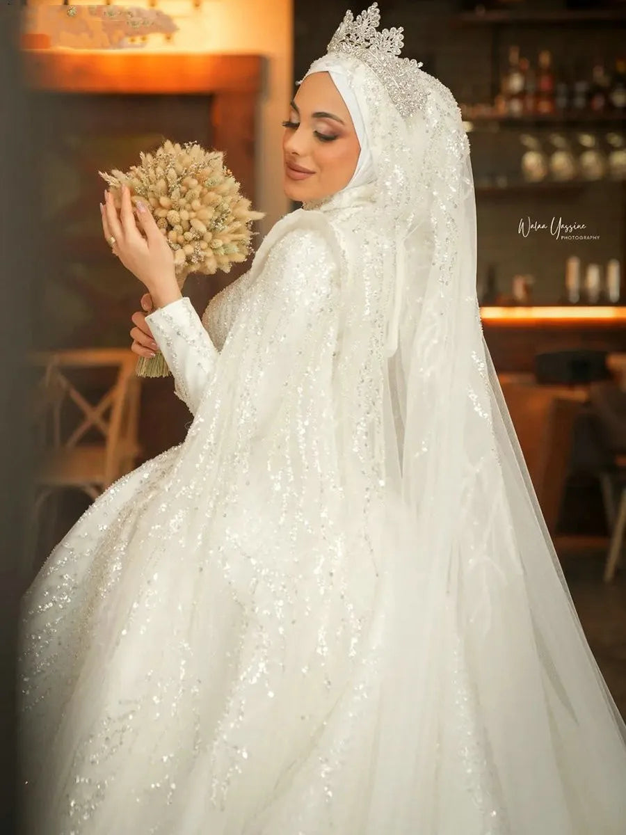Arabic wedding dresses near me clearance