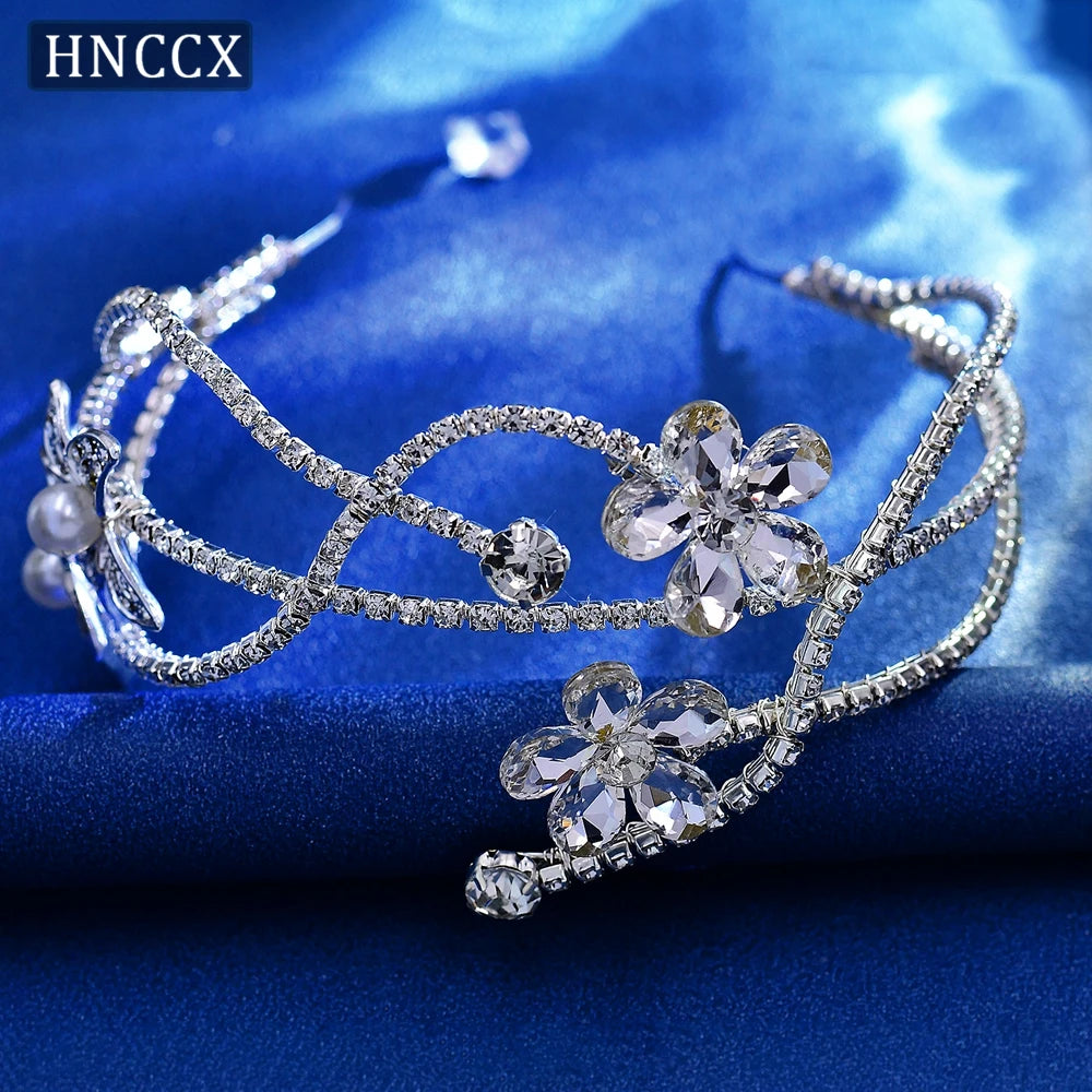 Silver Alloy Leaf Hair Accessory for Brides & Girls – Elegant Wedding Headpiece
