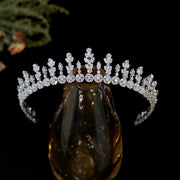 Zircon Bridal Headdress Crown – Wedding Tiara Hair Accessories for Women