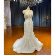 Strapless Slim Mermaid Wedding Dress – Timeless Bridal Gown