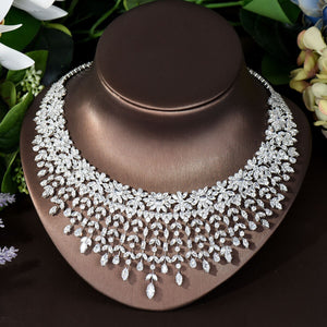 Elegant Nigerian Bridal Necklace Set