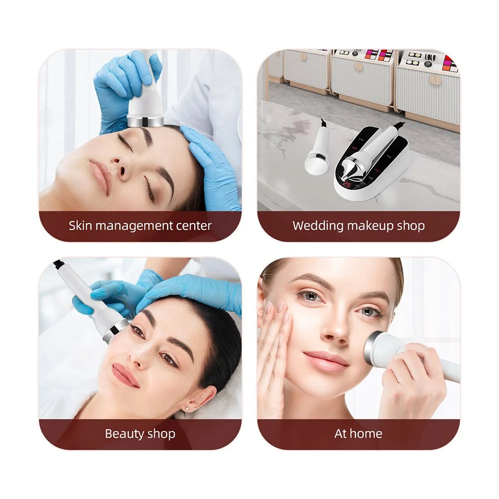 Ultrasonic Face & Eye Massager – Lifting, Firming & Skin Care Device