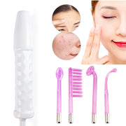 4-in-1 High Frequency Facial Wand – Acne, Skin Rejuvenation & SPA Care