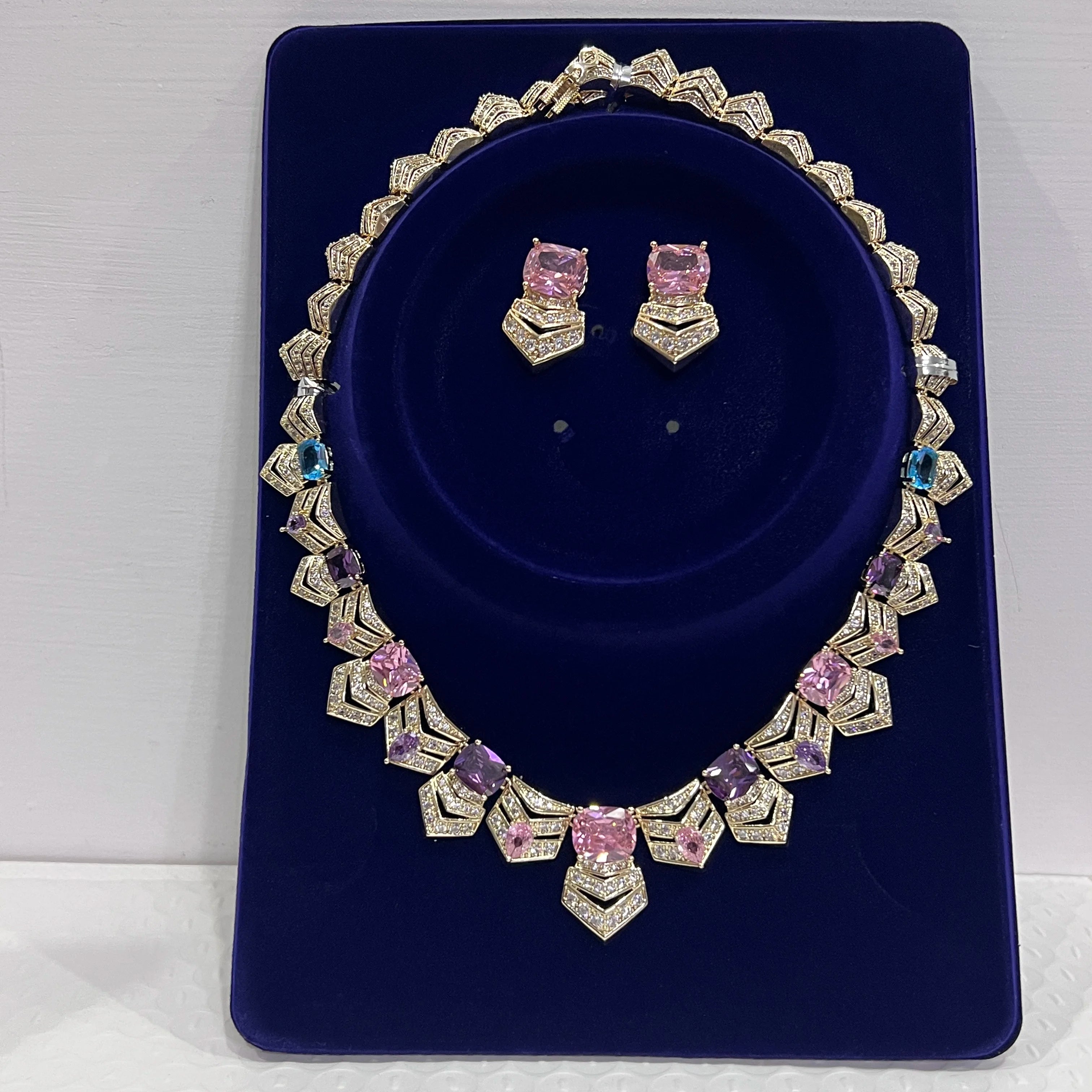 Luxury Pearl Wedding Jewelry Set – Elegant Round Necklace for Brides & Bridesmaids