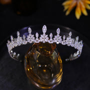 Princess Tiara & Crown – Elegant Bridal Hairband for Girls, Wedding Accessory