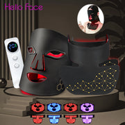 Near Infrared NIR LED Face and Neck Therapy Mask for Skin Rejuvenation