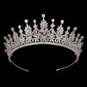 Luxury Gold & Silver Tiaras for Women – Cubic Zirconia Wedding Jewelry