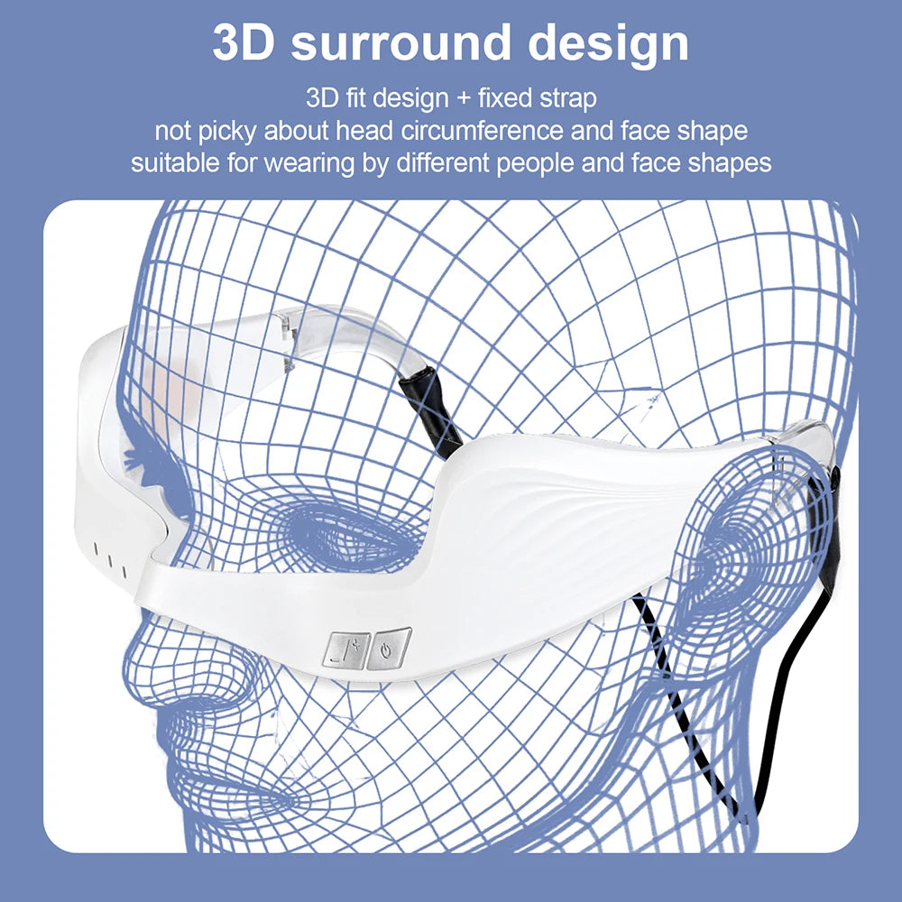 Smart Electric Eye Massager Glasses with Red Light for Tired and Strained Eyes