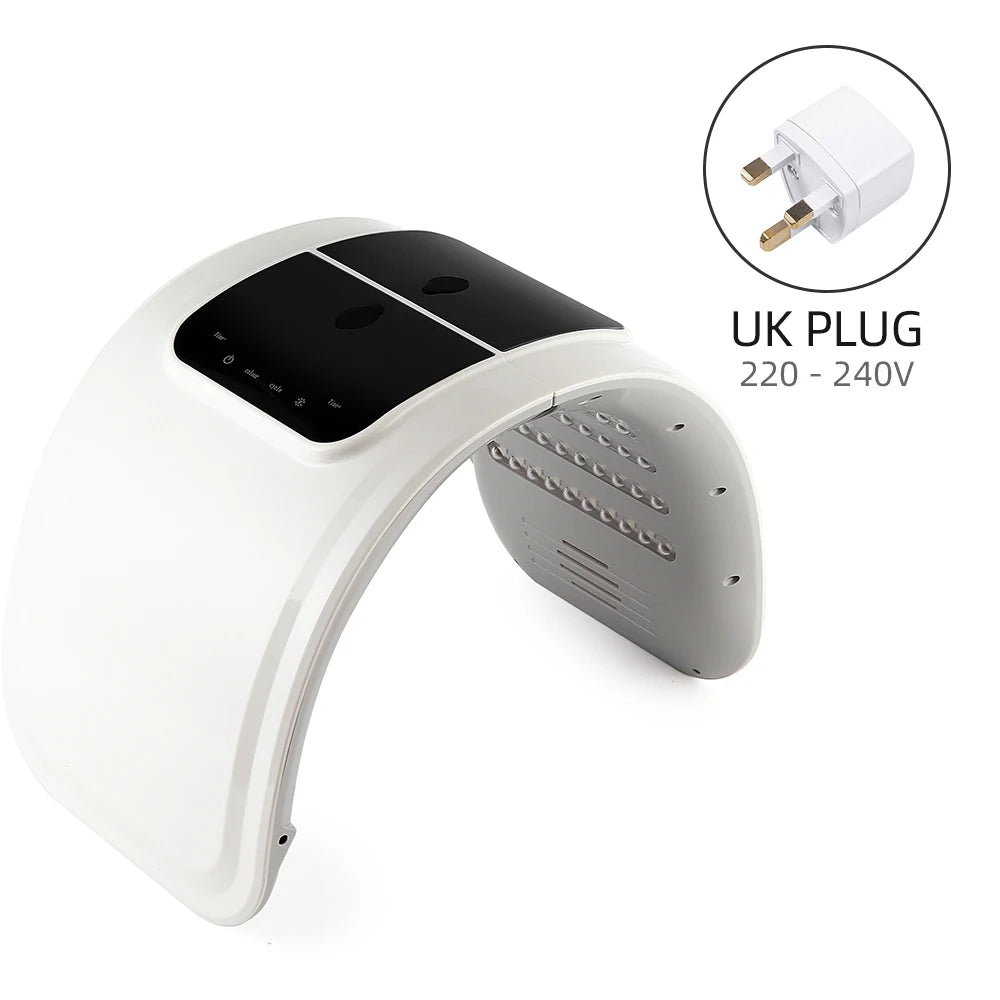 Professional 7 Color LED Light Therapy Facial Rejuvenation Mask Device