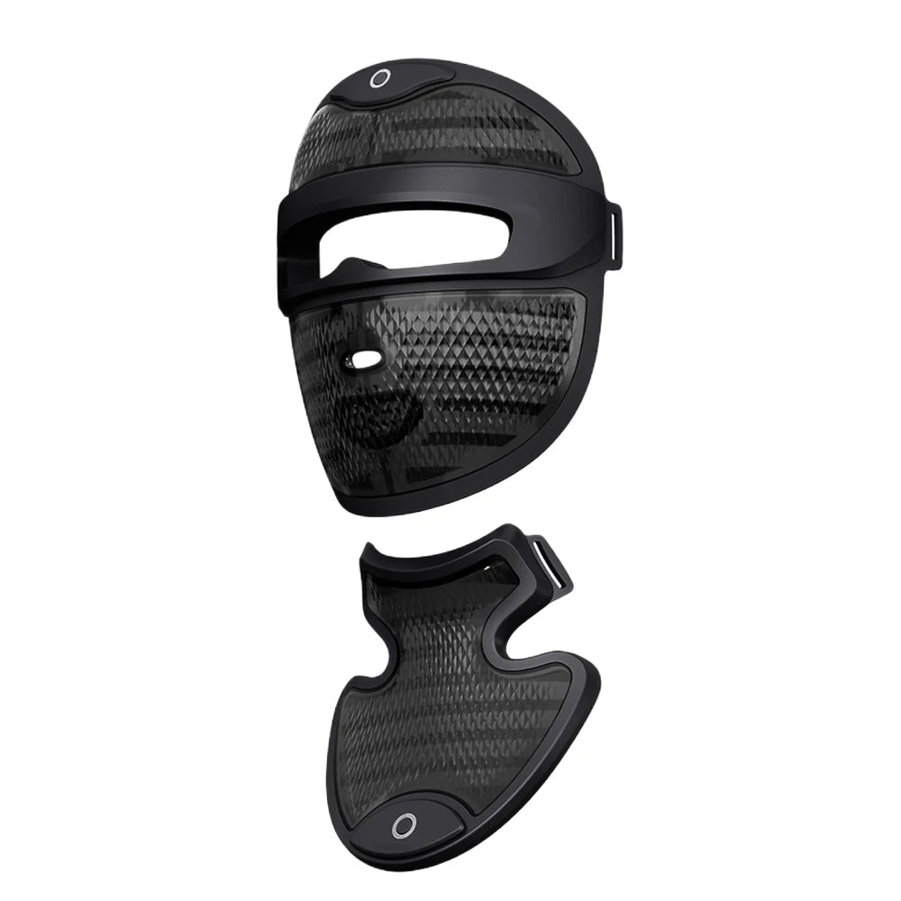 Wireless 7 Color LED Light Therapy Face and Neck Mask with 222 LEDs