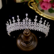 Silver Crystal Princess Tiara Headband – Bridal & Party Hair Accessory