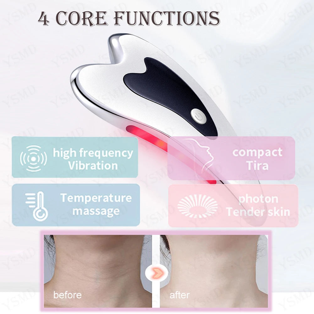 Electric Face Massager for Facial Lifting, Anti-Wrinkle & Double Chin Removal