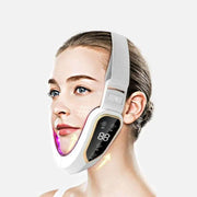 LED Photon Facial Slimming & Lifting Massager – Heated Vibration for Double Chin & V-Shape