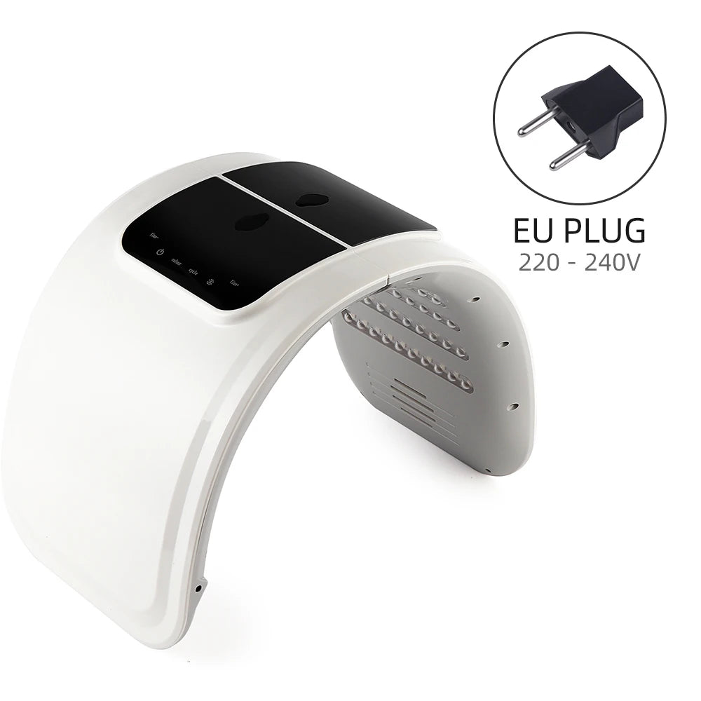 Professional 7 Color LED Light Therapy Facial Rejuvenation Mask Device