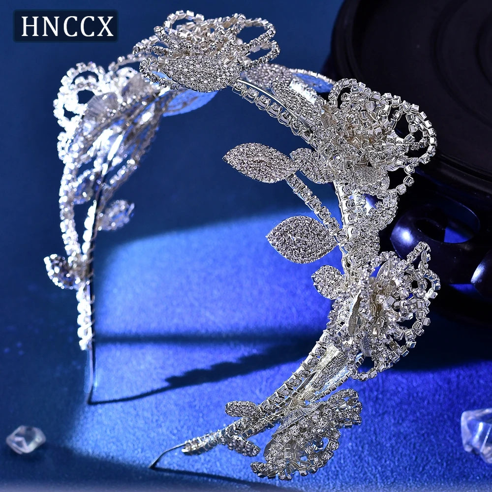 Silver Alloy Leaf Hair Accessory for Brides & Girls – Elegant Wedding Headpiece