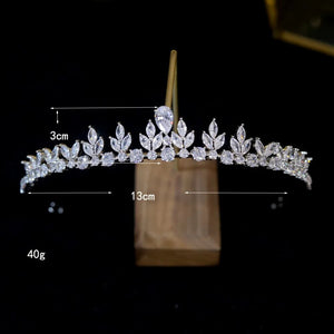Elegant Crown Diadem Arab Tiaras