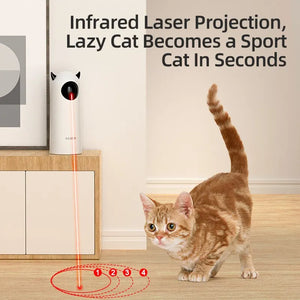 Cat Toys Interactive Smart Teasing Pet LED Laser Indoor Cat Dog Toy
