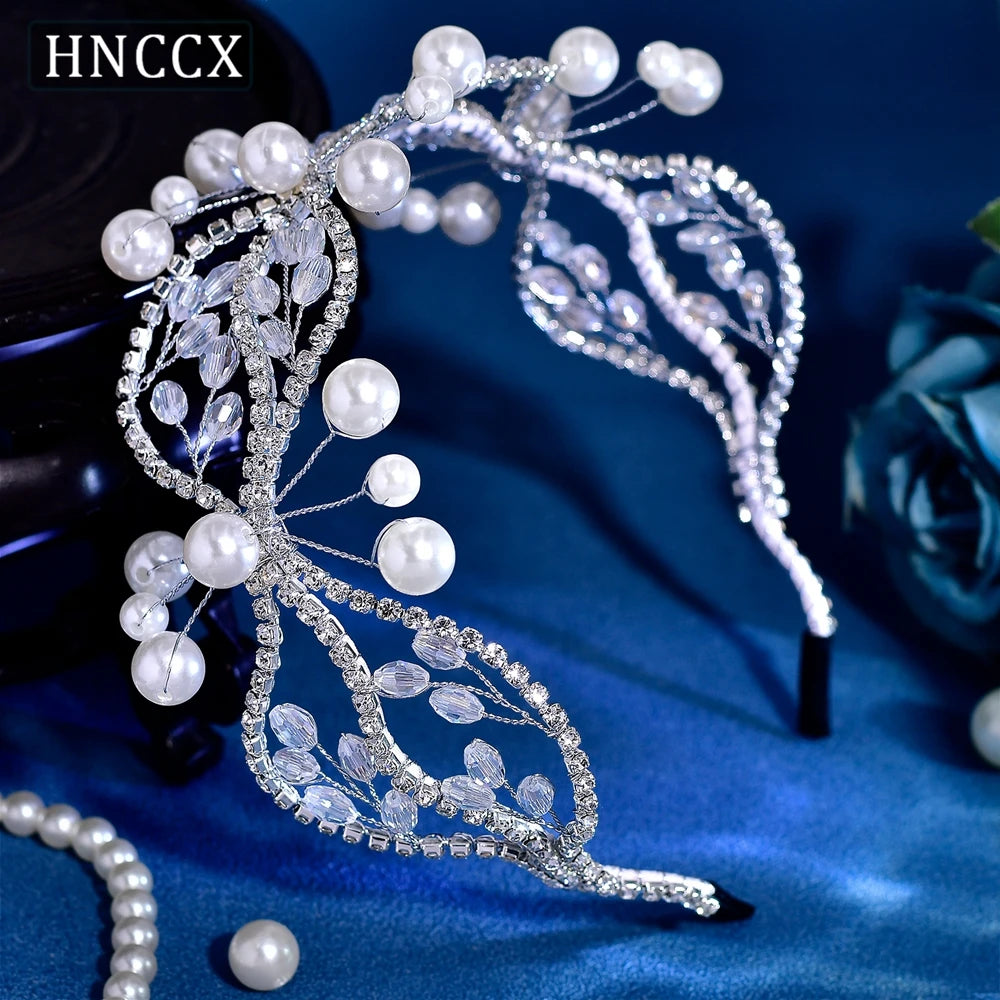 Silver Alloy Leaf Hair Accessory for Brides & Girls – Elegant Wedding Headpiece
