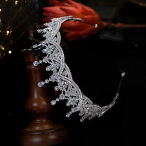 Crystal Headband Bridal Crown Tiara