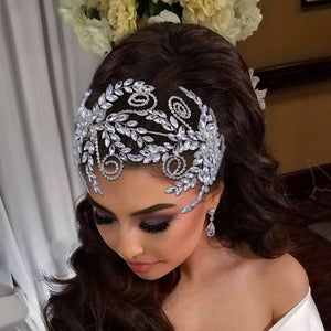 Crystal Headband Wedding Rhinestone Bridal Hair Ornament Wedding Hair Accessories