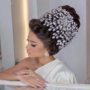 Sparkling Rhinestone Bridal Hair Band Woman Dress Crystal Hair Accessories