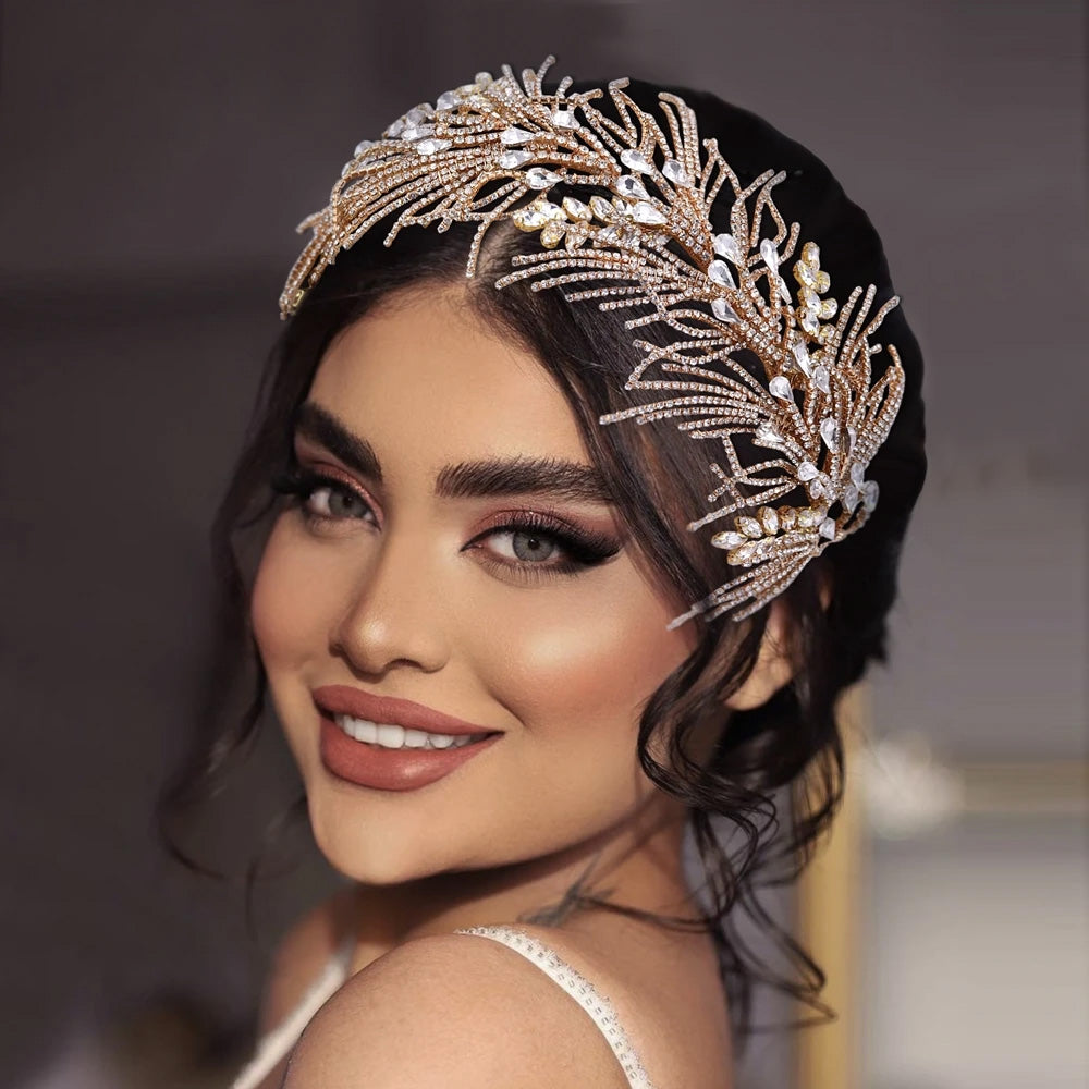 Princess Diadem: Luxury Bridal Headband