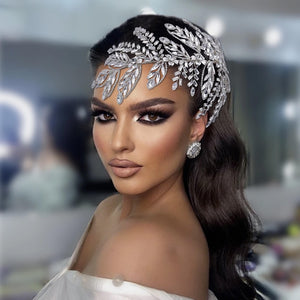 Silver Rhinestone Wedding Headband: Elegant Bridal Hair Accessory