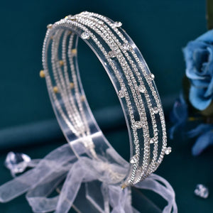 Elegant Rhinestone Bridal Headband: Perfect Wedding Hair Accessory