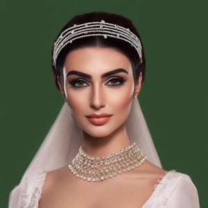 Elegant Rhinestone Bridal Headband: Perfect Wedding Hair Accessory