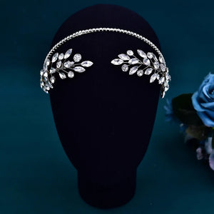 Rhinestone Bridal Headband for Wedding Party Hair Accessory