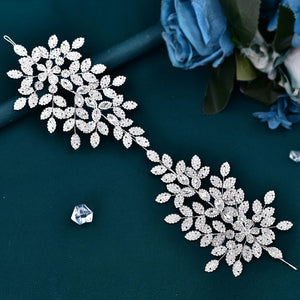 Leaf Bridal Headband - Elegant Wedding Tiara